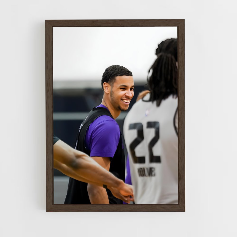 Poster Keegan murray bienveillante – affiche Basketball (vue 5)
